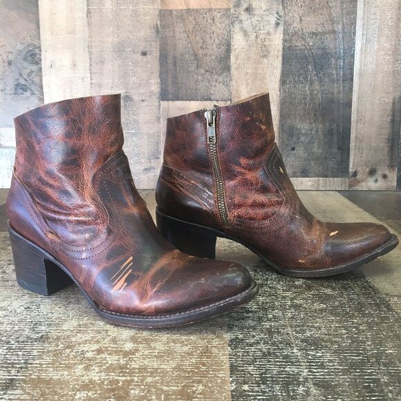 Freebird by Steven Salt Side Zip Ankle Boots Booties Womens 6 - Picture 12 of 12